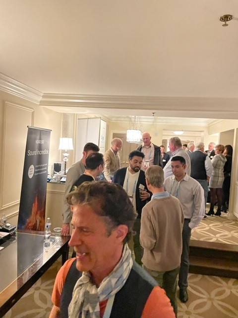 Scenes from the Networking Event at the Venetian in Las Vegas during CES in January