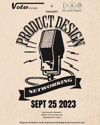 IAR Voler Product Design Event Flyer